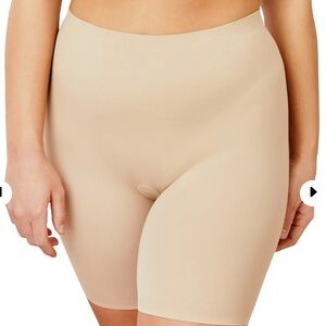NWT‎ Maidenform 0035 Shaper shorts nude shapewear Large